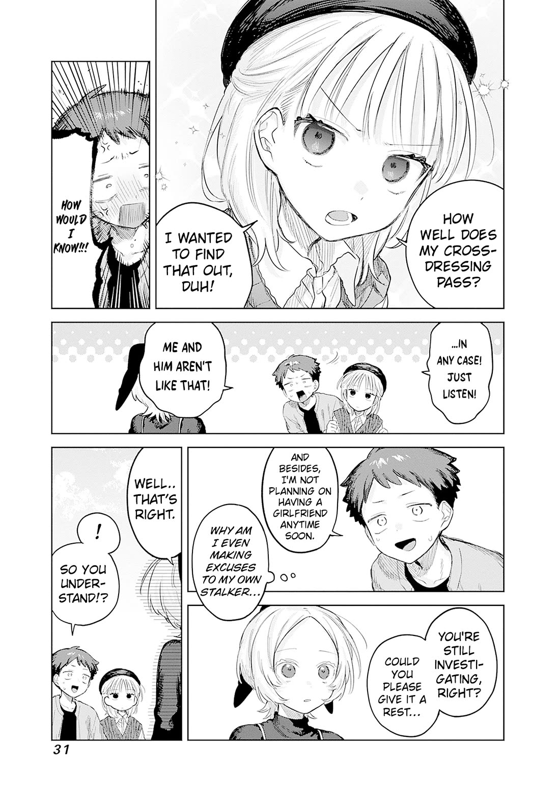 The Crossdressing Boy Wants to Take Off His Skirt Chapter 28 page 29 - Chapter 28: Me and My Ex