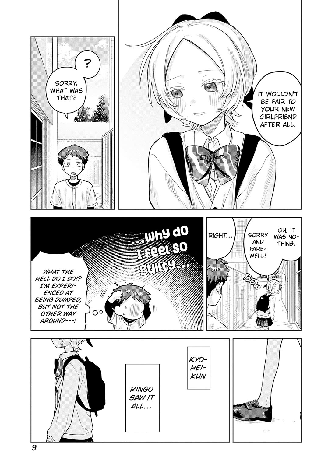 The Crossdressing Boy Wants to Take Off His Skirt Chapter 28 page 7 - Chapter 28: Me and My Ex