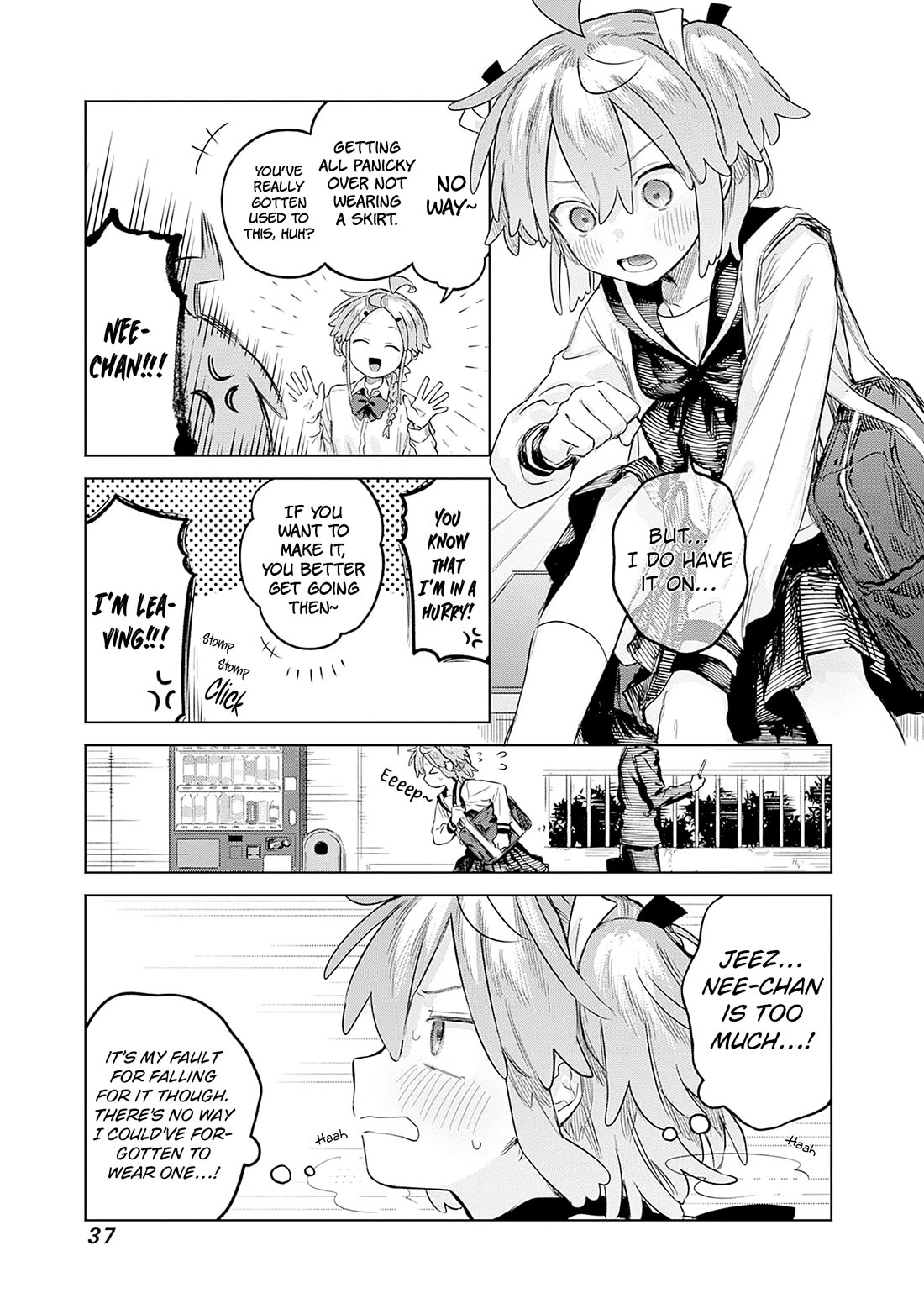 The Crossdressing Boy Wants to Take Off His Skirt Chapter 29 page 3 - Chapter 29: Me and The Forgotten Item