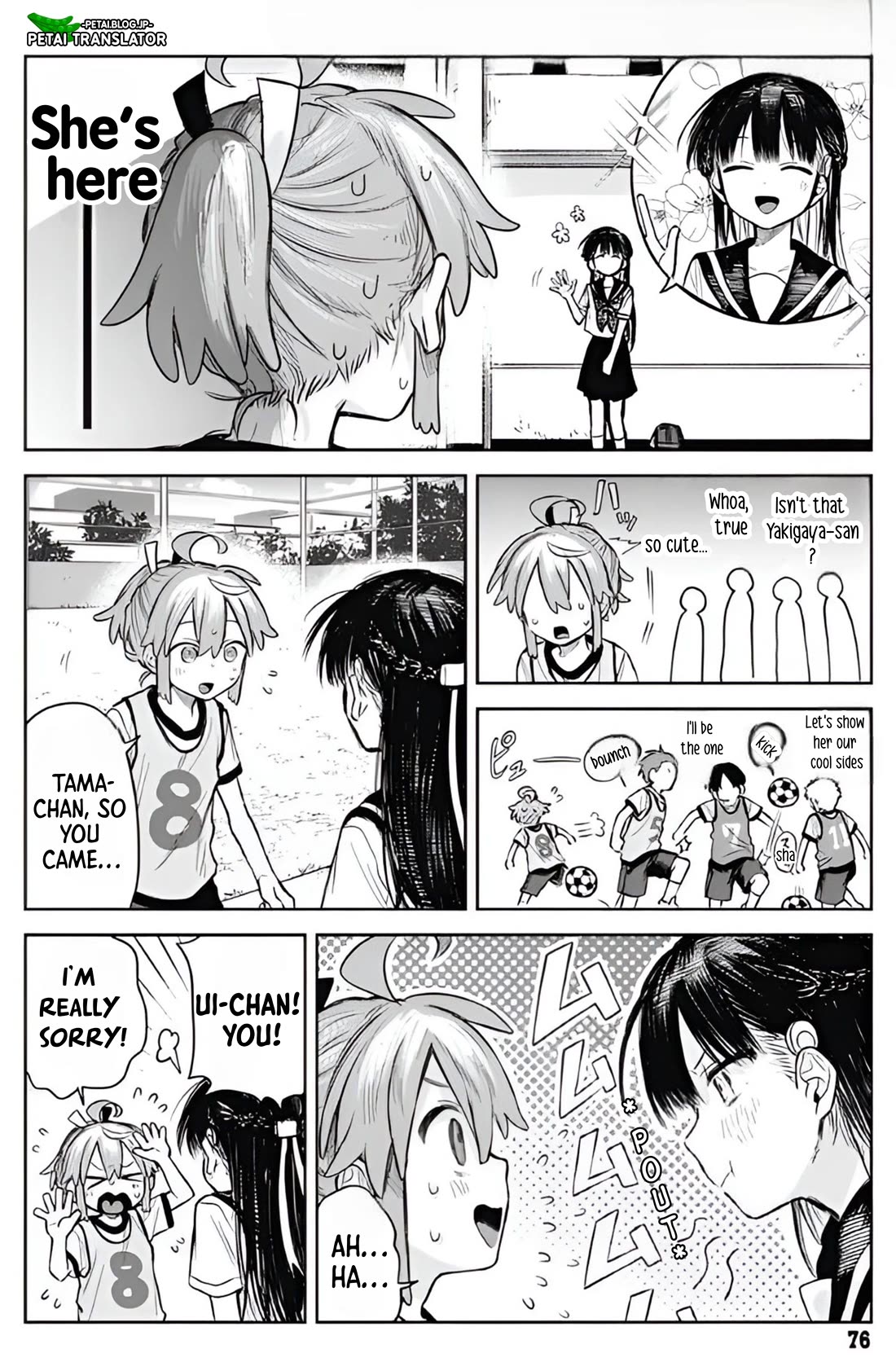 The Crossdressing Boy Wants to Take Off His Skirt Chapter 3 page 14 - Chapter 3: SOCCER BALL AND ME