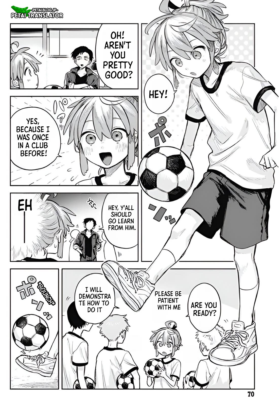 The Crossdressing Boy Wants to Take Off His Skirt Chapter 3 page 8 - Chapter 3: SOCCER BALL AND ME