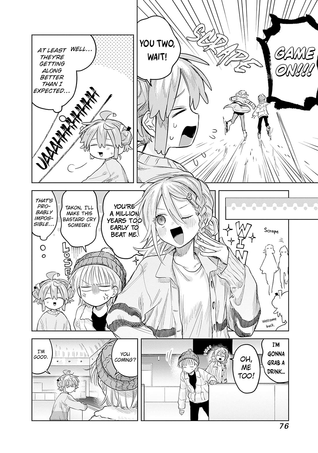 The Crossdressing Boy Wants to Take Off His Skirt Chapter 30 page 11 - Chapter 30: Me and Skating