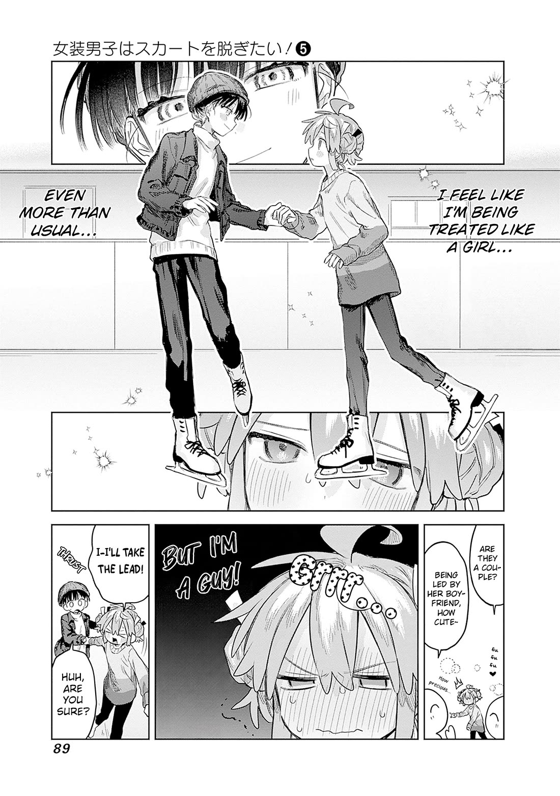 The Crossdressing Boy Wants to Take Off His Skirt Chapter 30 page 24 - Chapter 30: Me and Skating