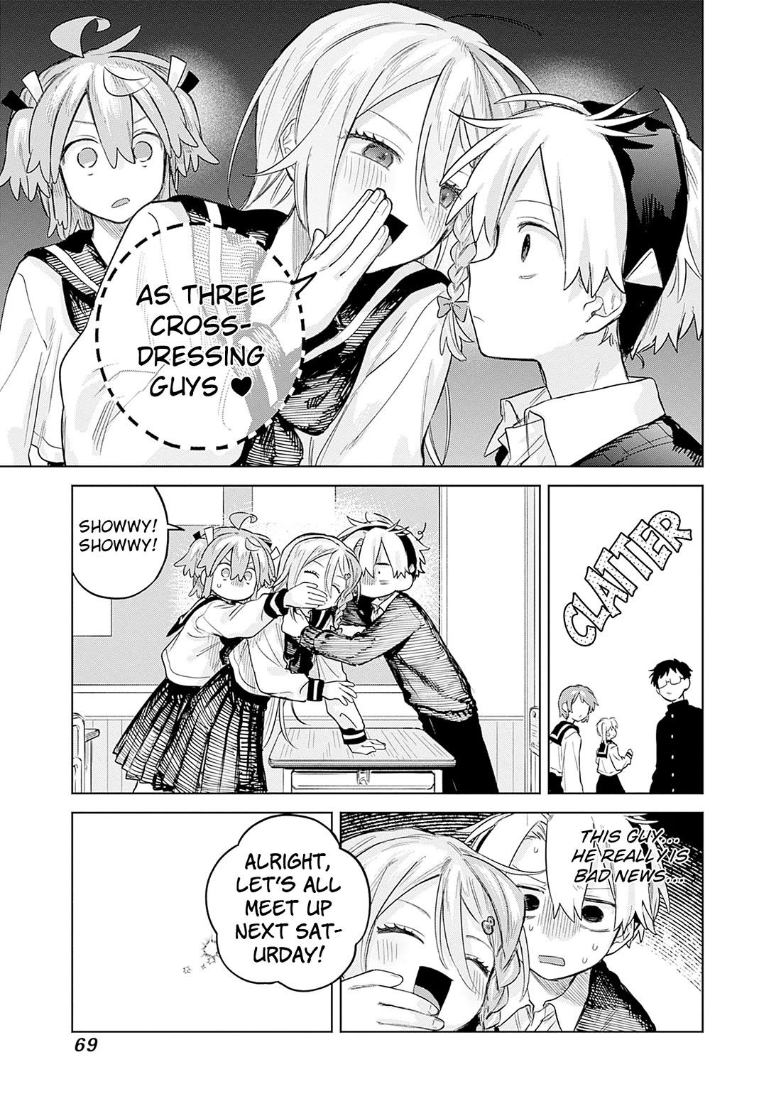 The Crossdressing Boy Wants to Take Off His Skirt Chapter 30 page 4 - Chapter 30: Me and Skating