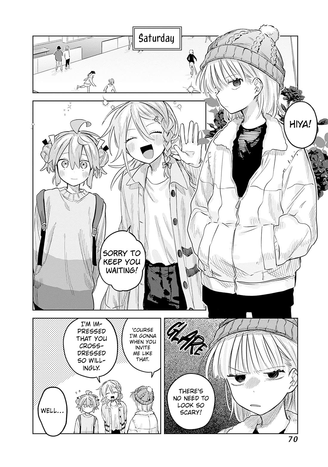 The Crossdressing Boy Wants to Take Off His Skirt Chapter 30 page 5 - Chapter 30: Me and Skating