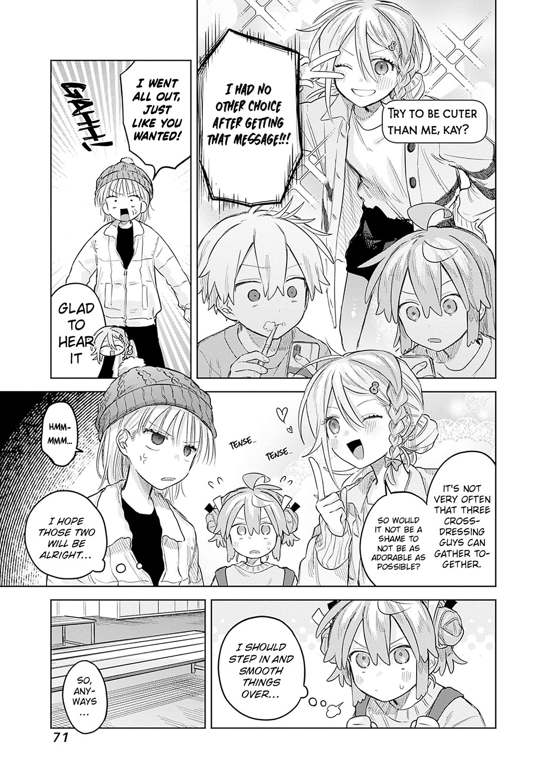 The Crossdressing Boy Wants to Take Off His Skirt Chapter 30 page 6 - Chapter 30: Me and Skating