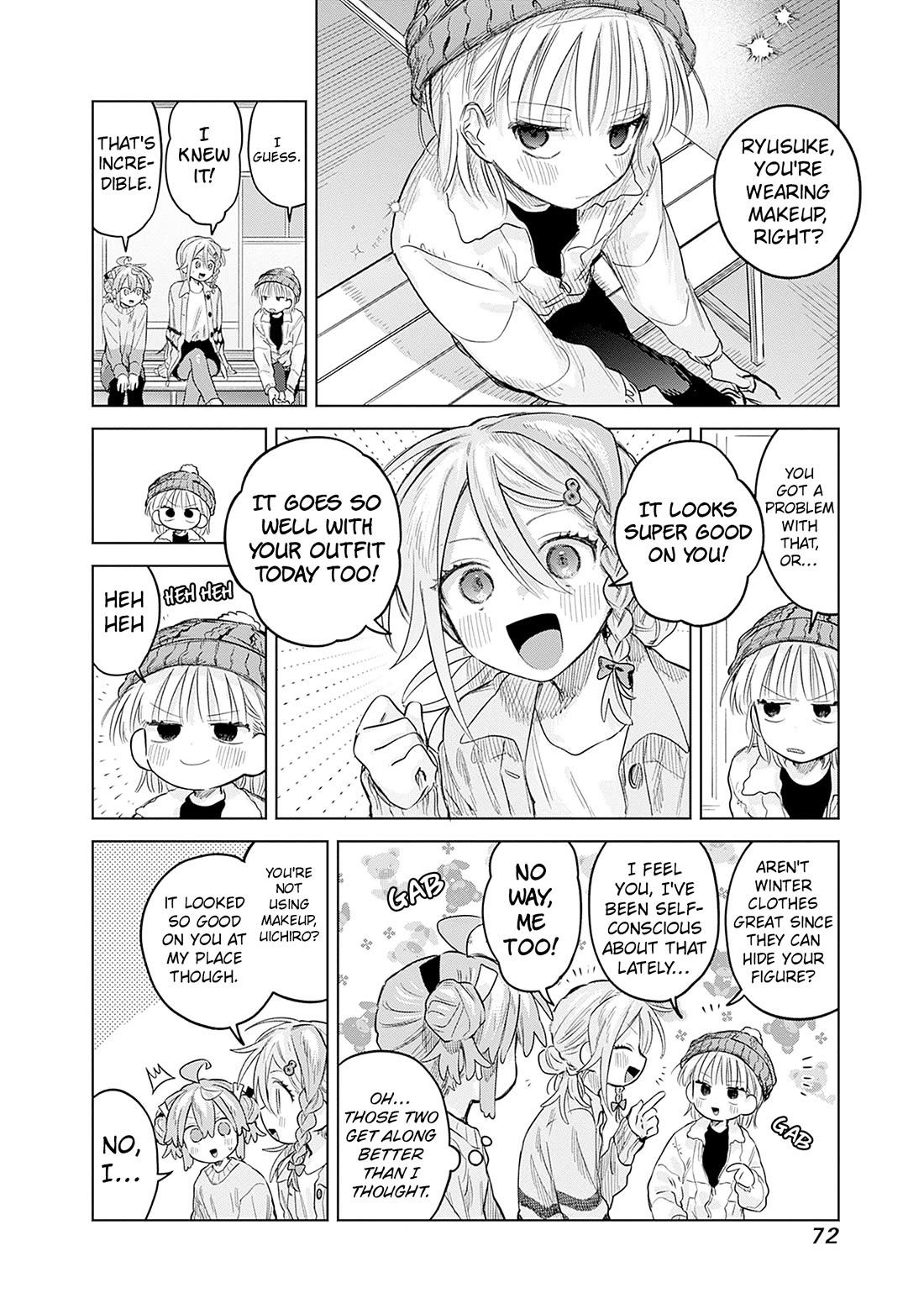 The Crossdressing Boy Wants to Take Off His Skirt Chapter 30 page 7 - Chapter 30: Me and Skating