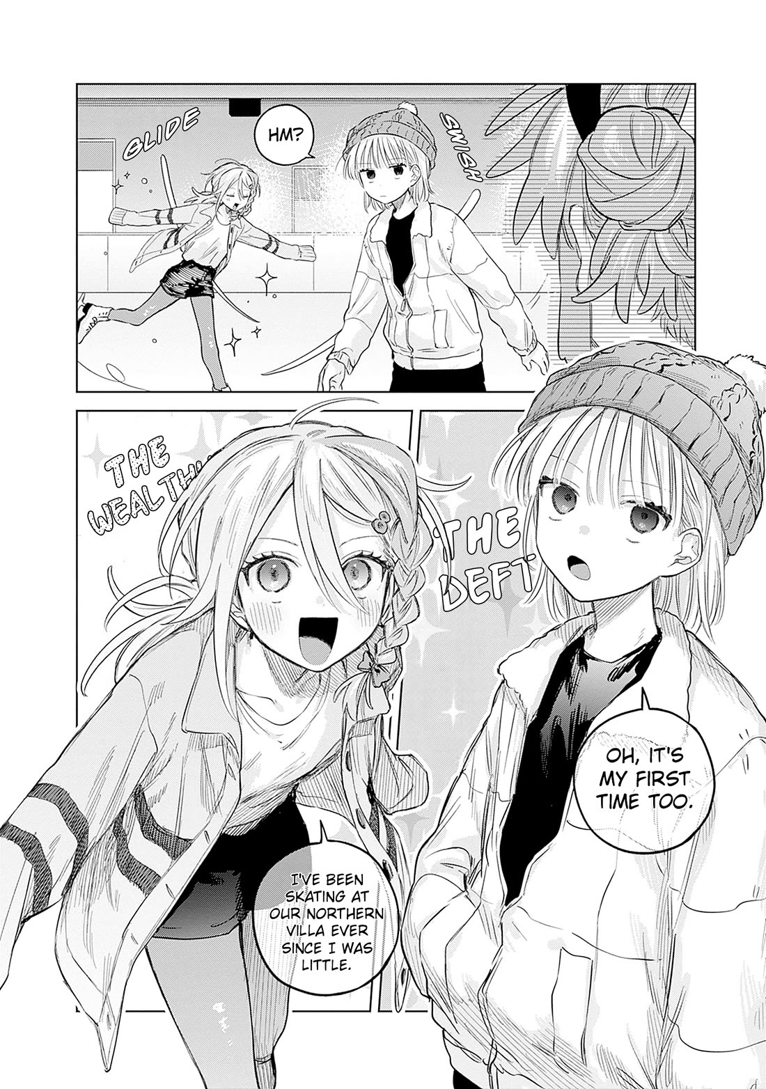 The Crossdressing Boy Wants to Take Off His Skirt Chapter 30 page 9 - Chapter 30: Me and Skating