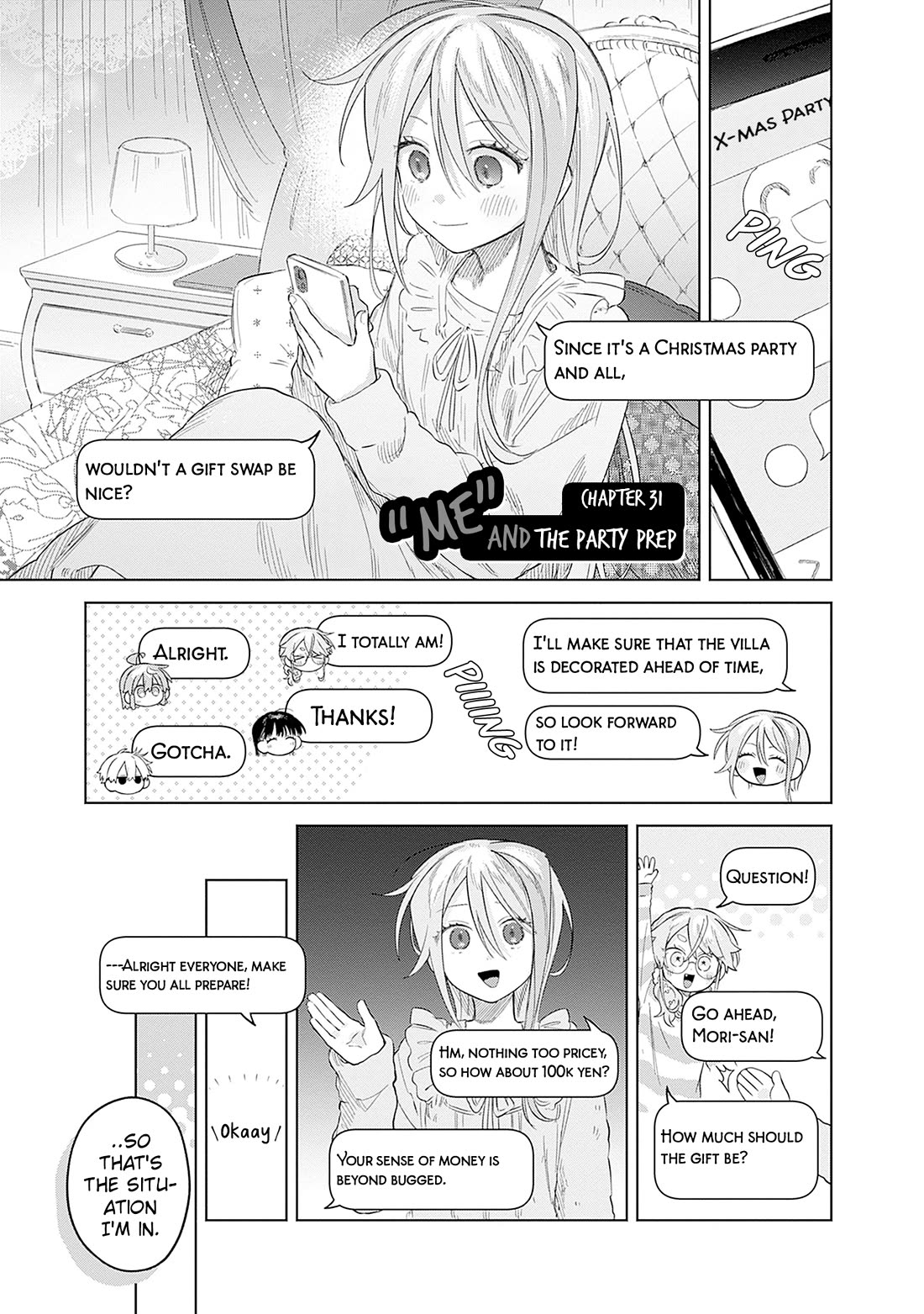 The Crossdressing Boy Wants to Take Off His Skirt Chapter 31 page 1 - Chapter 31: Me and The Party Prep