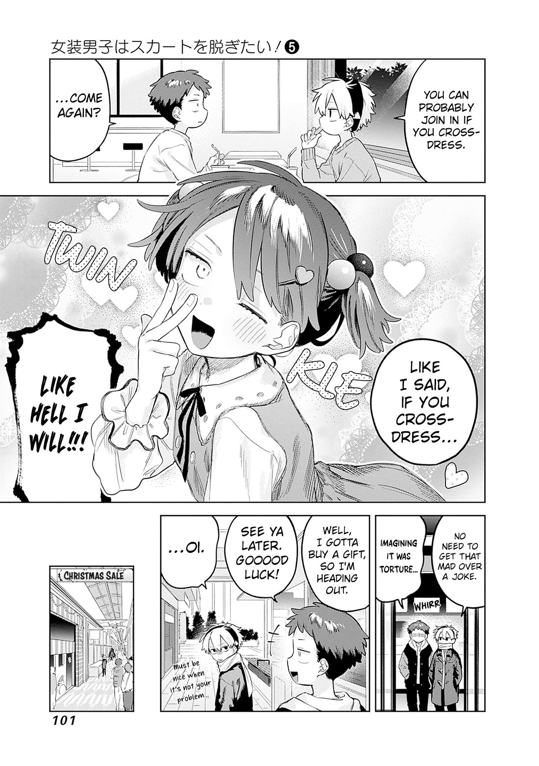 The Crossdressing Boy Wants to Take Off His Skirt Chapter 31 page 3 - Chapter 31: Me and The Party Prep