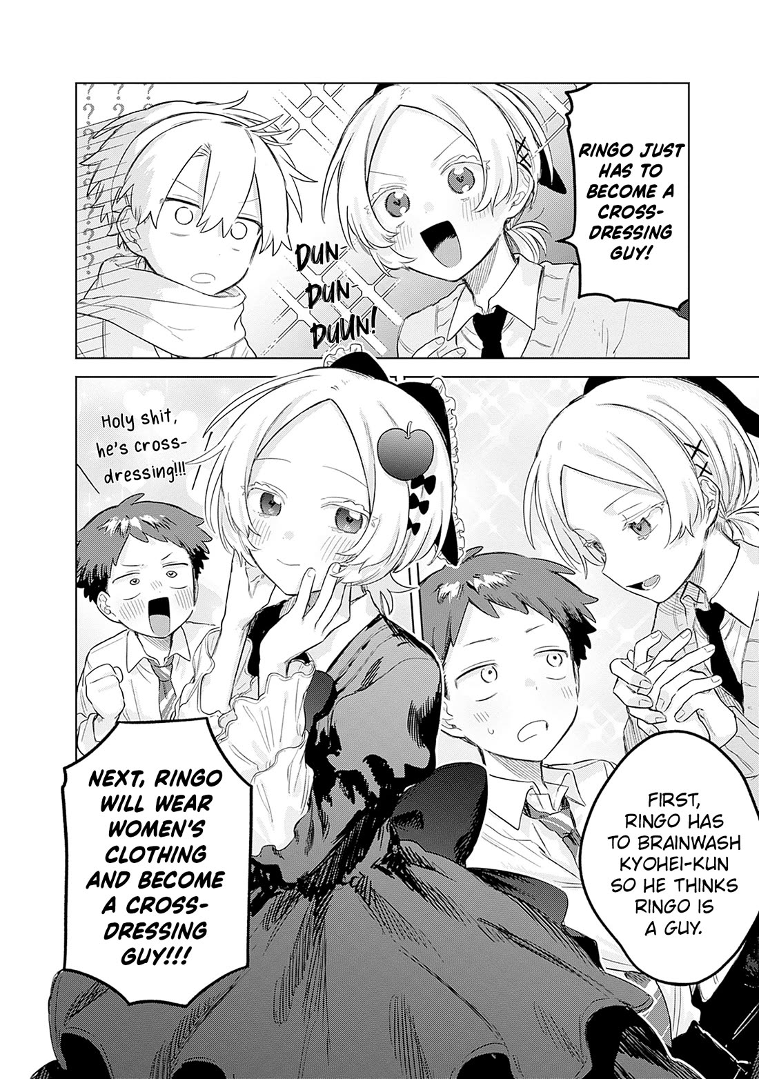 The Crossdressing Boy Wants to Take Off His Skirt Chapter 31 page 8 - Chapter 31: Me and The Party Prep