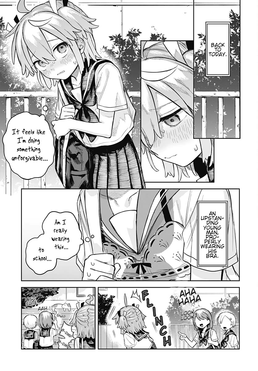 The Crossdressing Boy Wants to Take Off His Skirt Chapter 5 page 6 - Chapter 5: Me and the Bra