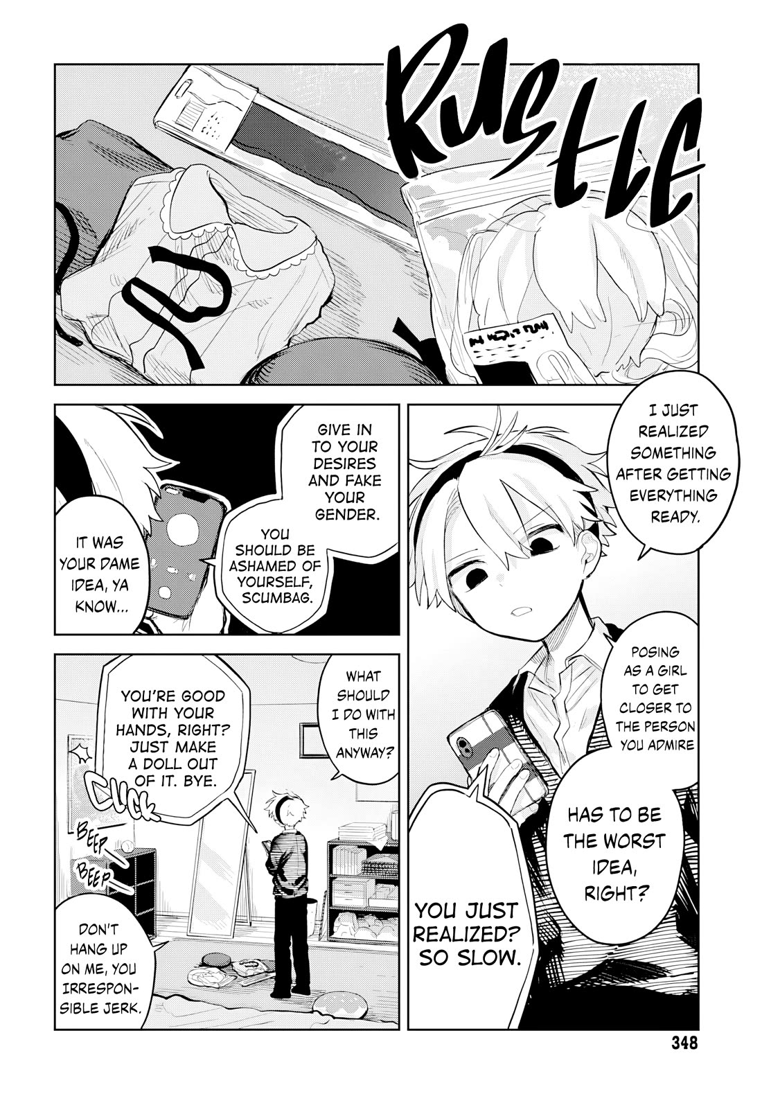 The Crossdressing Boy Wants to Take Off His Skirt Chapter 8 page 18 - Chapter 8: Boku and Ore