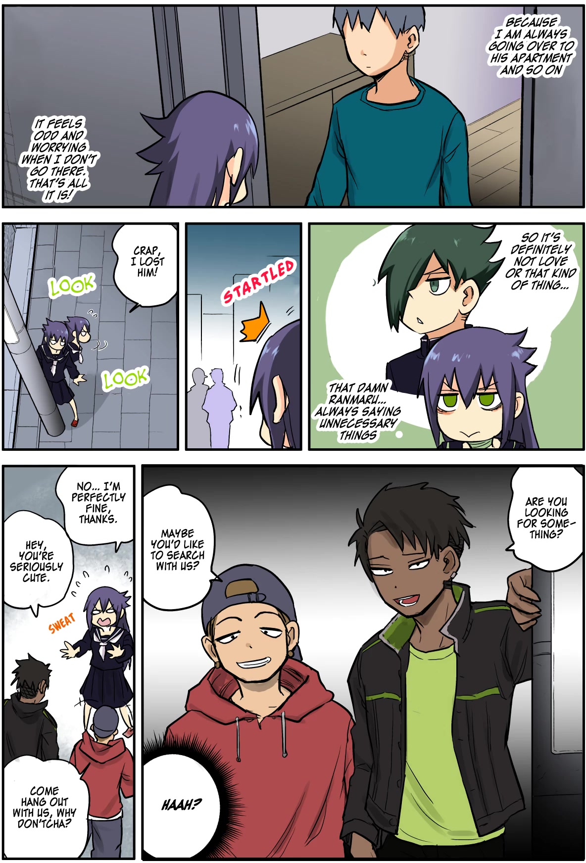 The crow I saved that one time, is just too clumsy for me Chapter 10 page 3 - Chapter 10