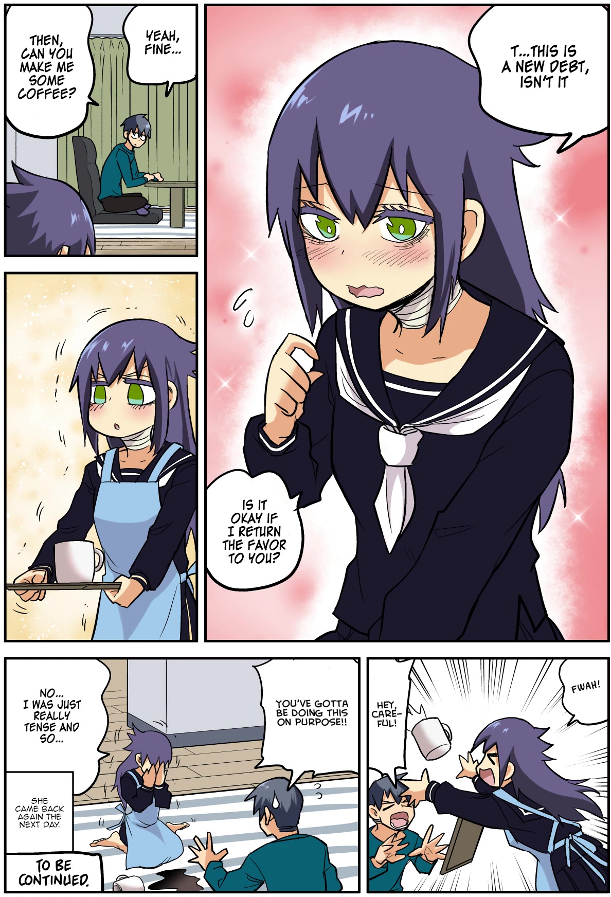 The crow I saved that one time, is just too clumsy for me Chapter 10 page 5 - Chapter 10