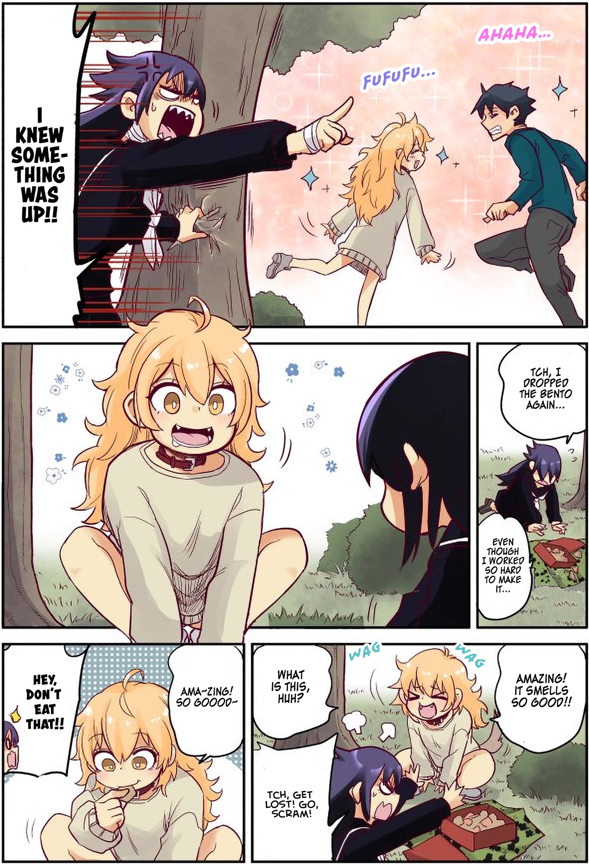 The crow I saved that one time, is just too clumsy for me Chapter 13 page 3 - Chapter 13