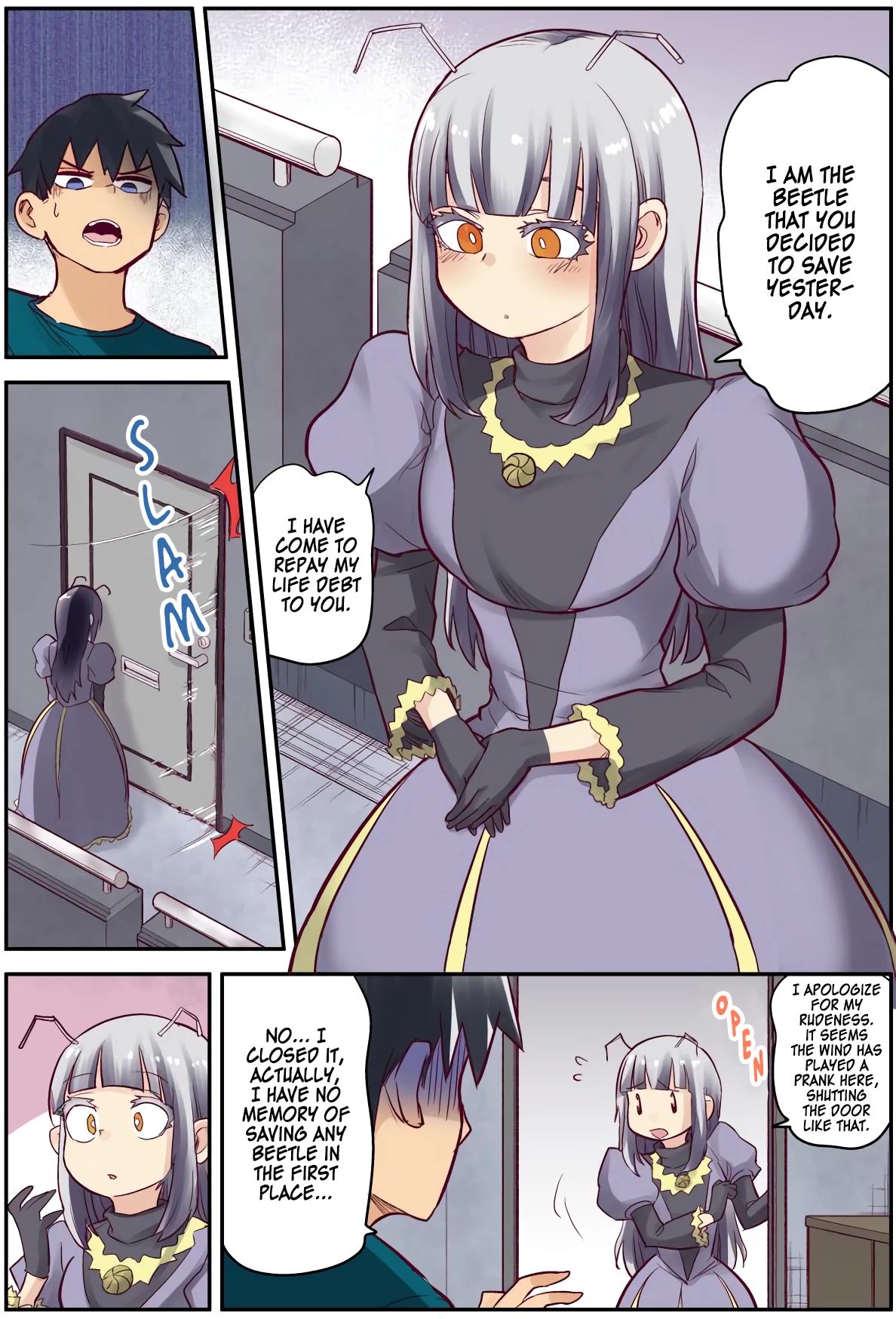 The crow I saved that one time, is just too clumsy for me Chapter 14 page 2 - Chapter 14