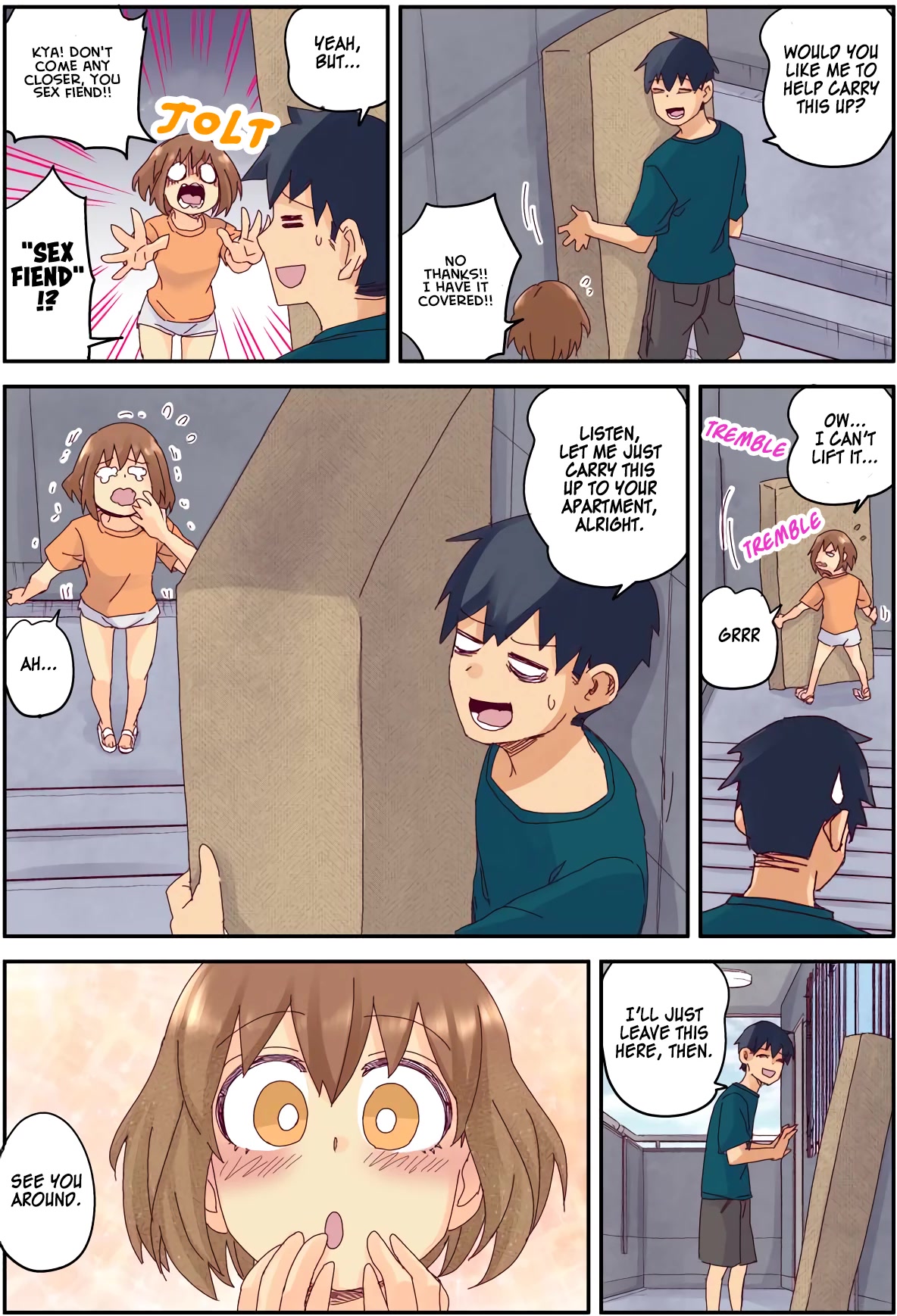 The crow I saved that one time, is just too clumsy for me Chapter 16 page 4 - Chapter 16