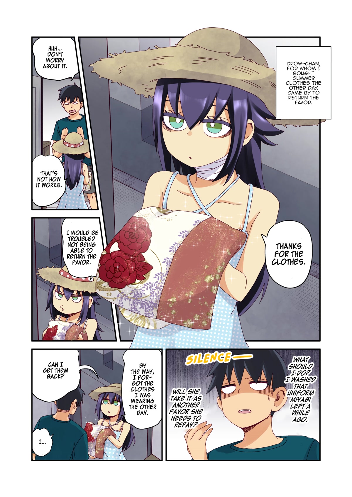 The crow I saved that one time, is just too clumsy for me Chapter 17 page 1 - Chapter 17