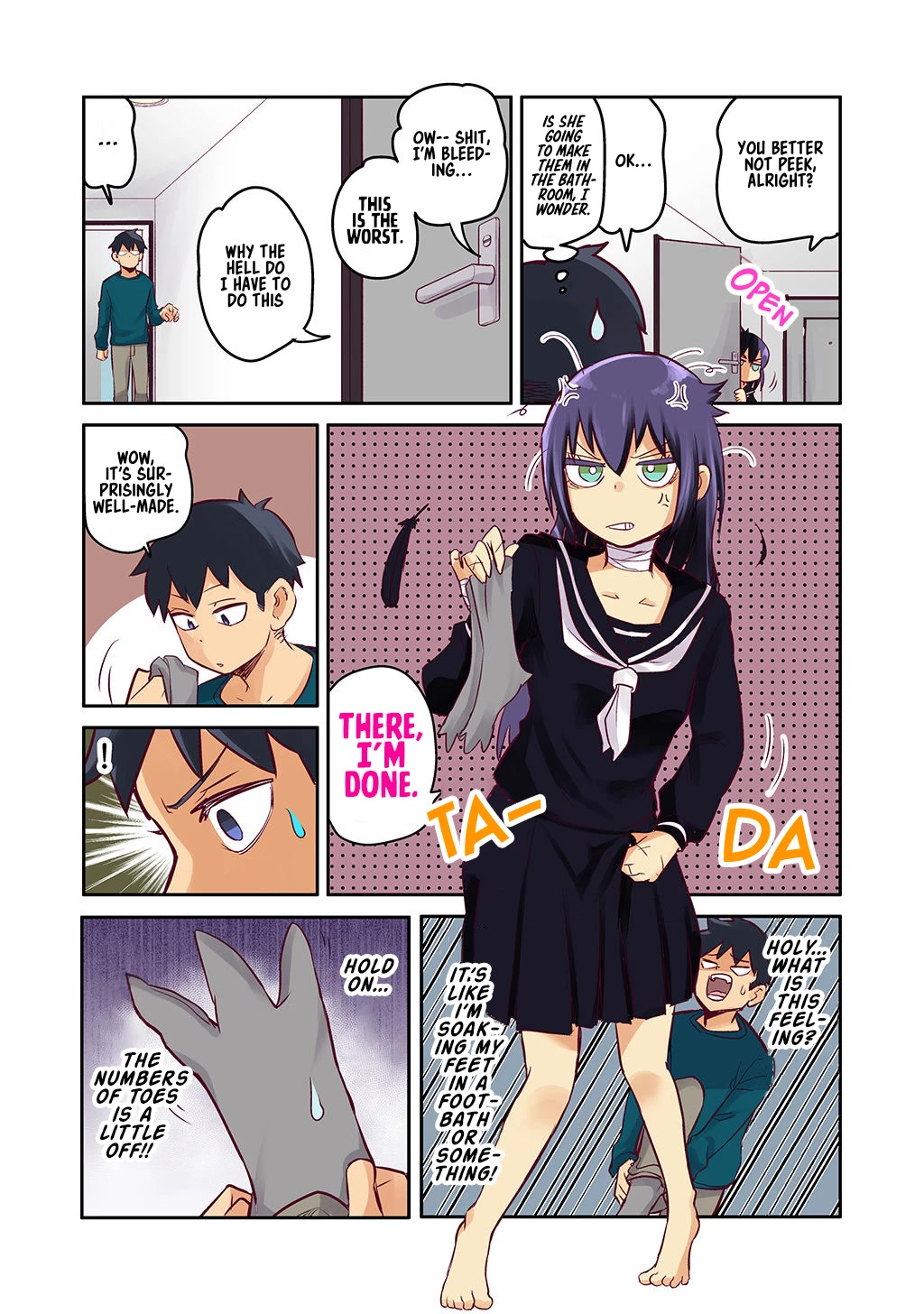The crow I saved that one time, is just too clumsy for me Chapter 2 page 3 - Chapter 2