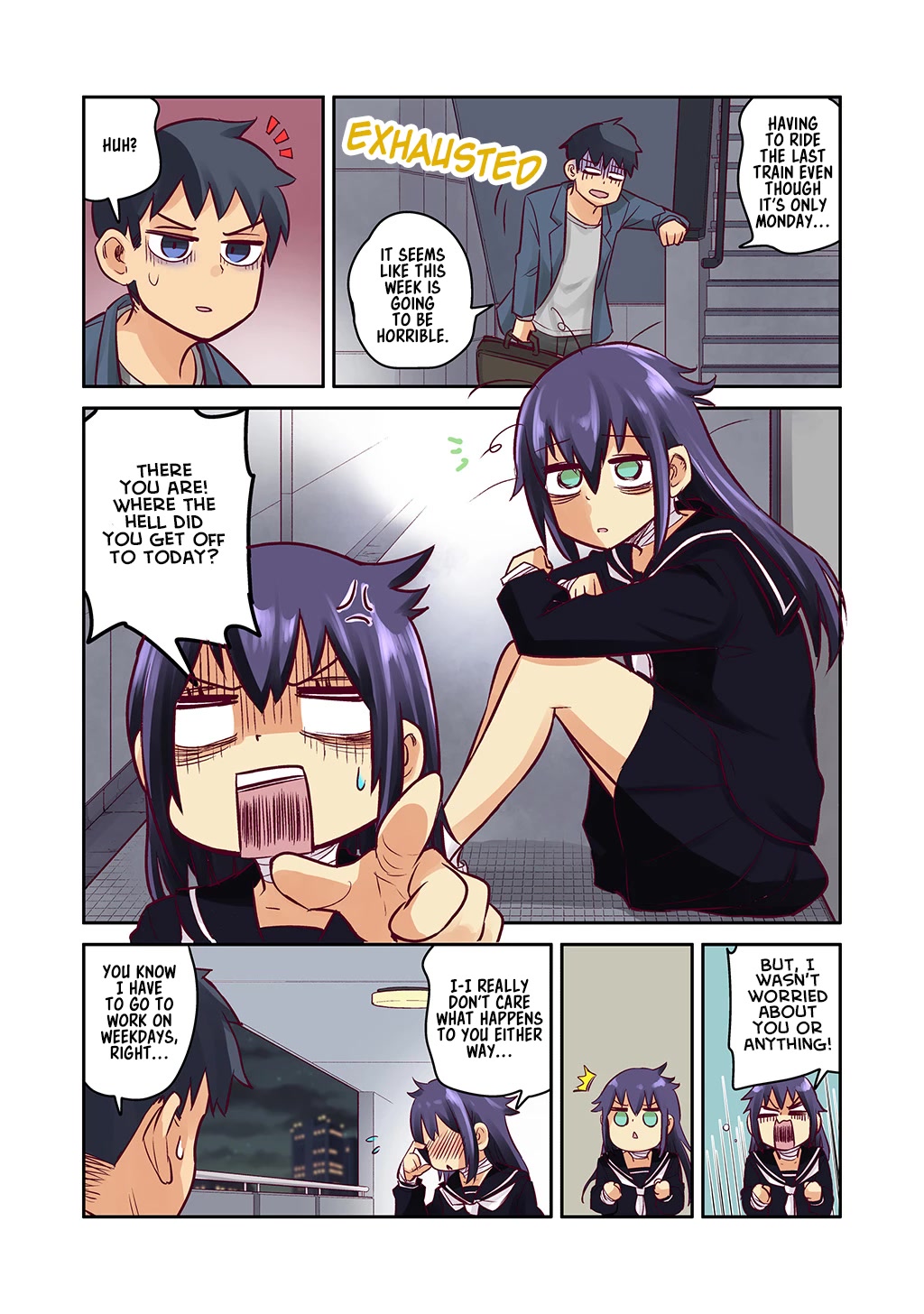 The crow I saved that one time, is just too clumsy for me Chapter 3 page 2 - Chapter 3