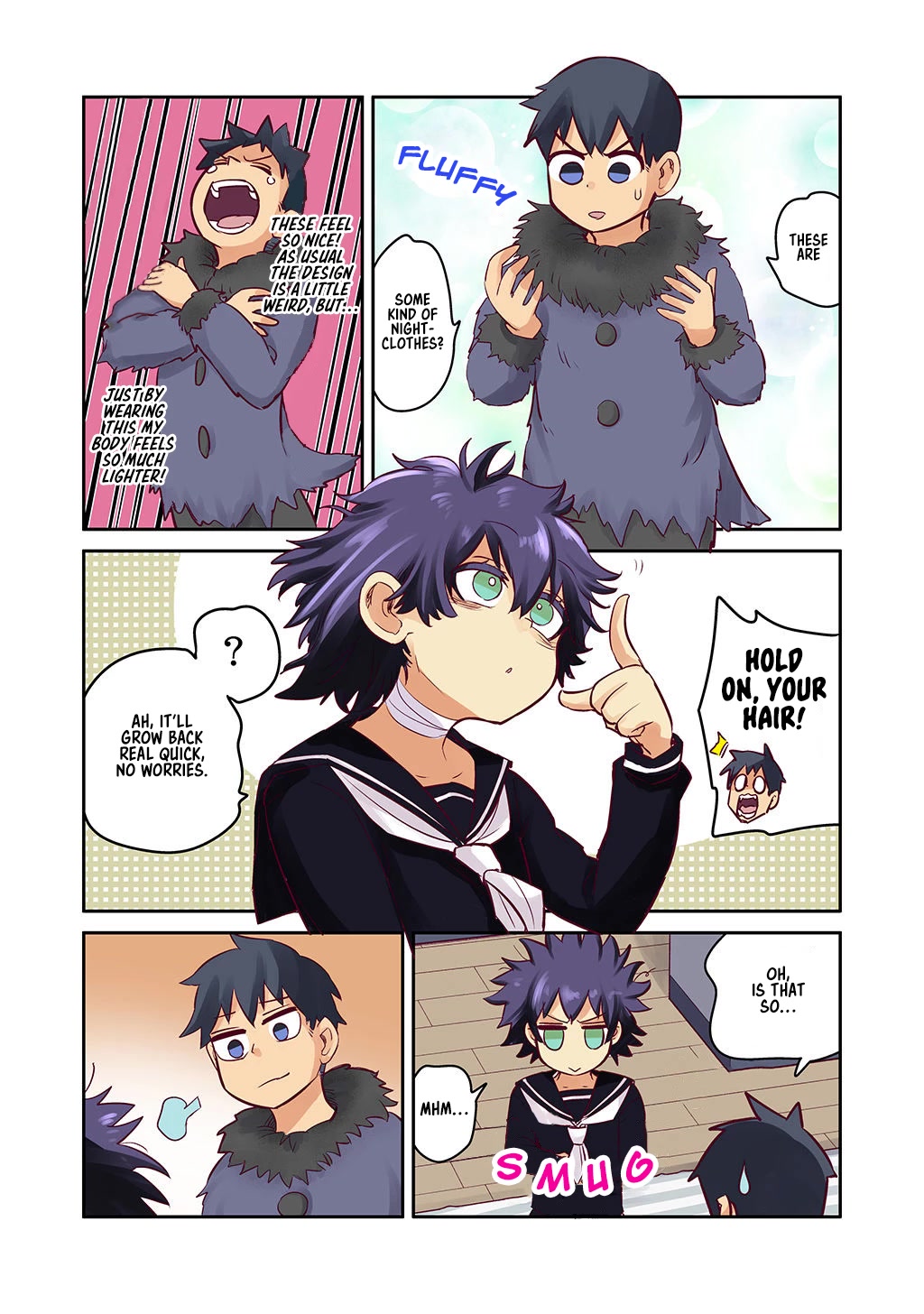 The crow I saved that one time, is just too clumsy for me Chapter 3 page 4 - Chapter 3
