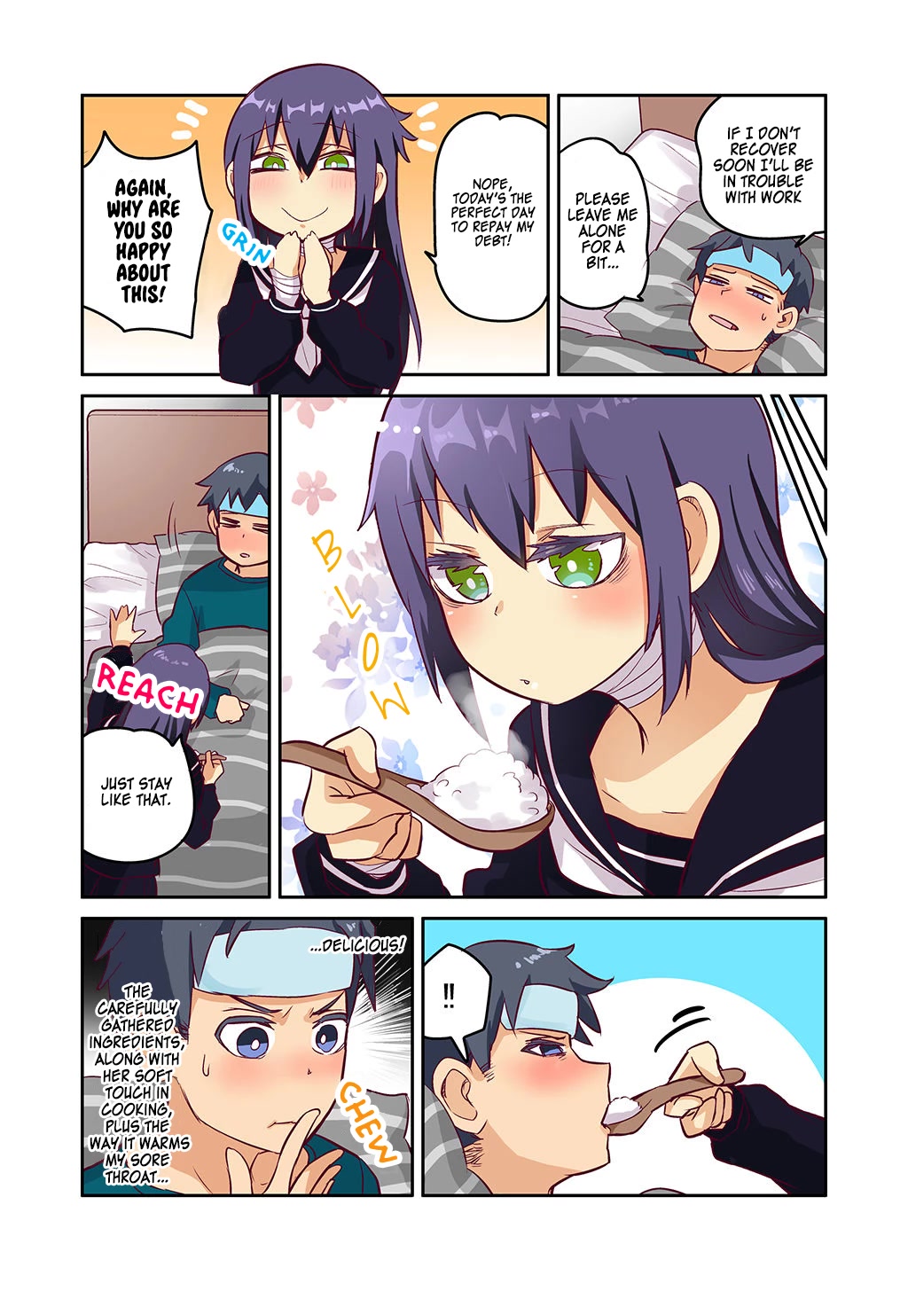 The crow I saved that one time, is just too clumsy for me Chapter 5 page 3 - Chapter 5