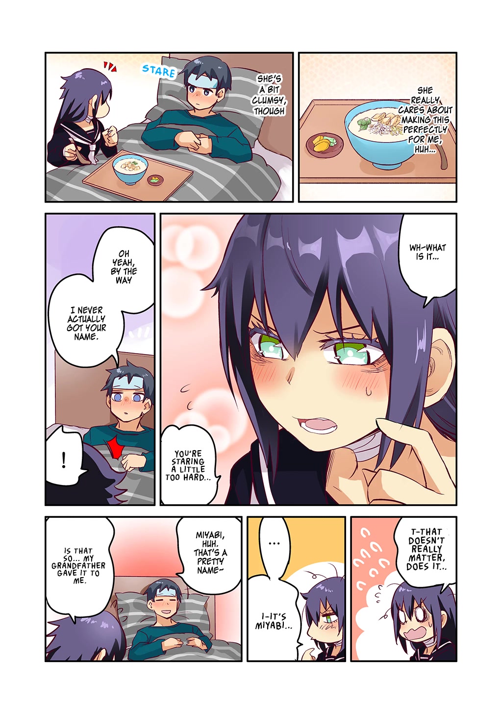 The crow I saved that one time, is just too clumsy for me Chapter 5 page 4 - Chapter 5