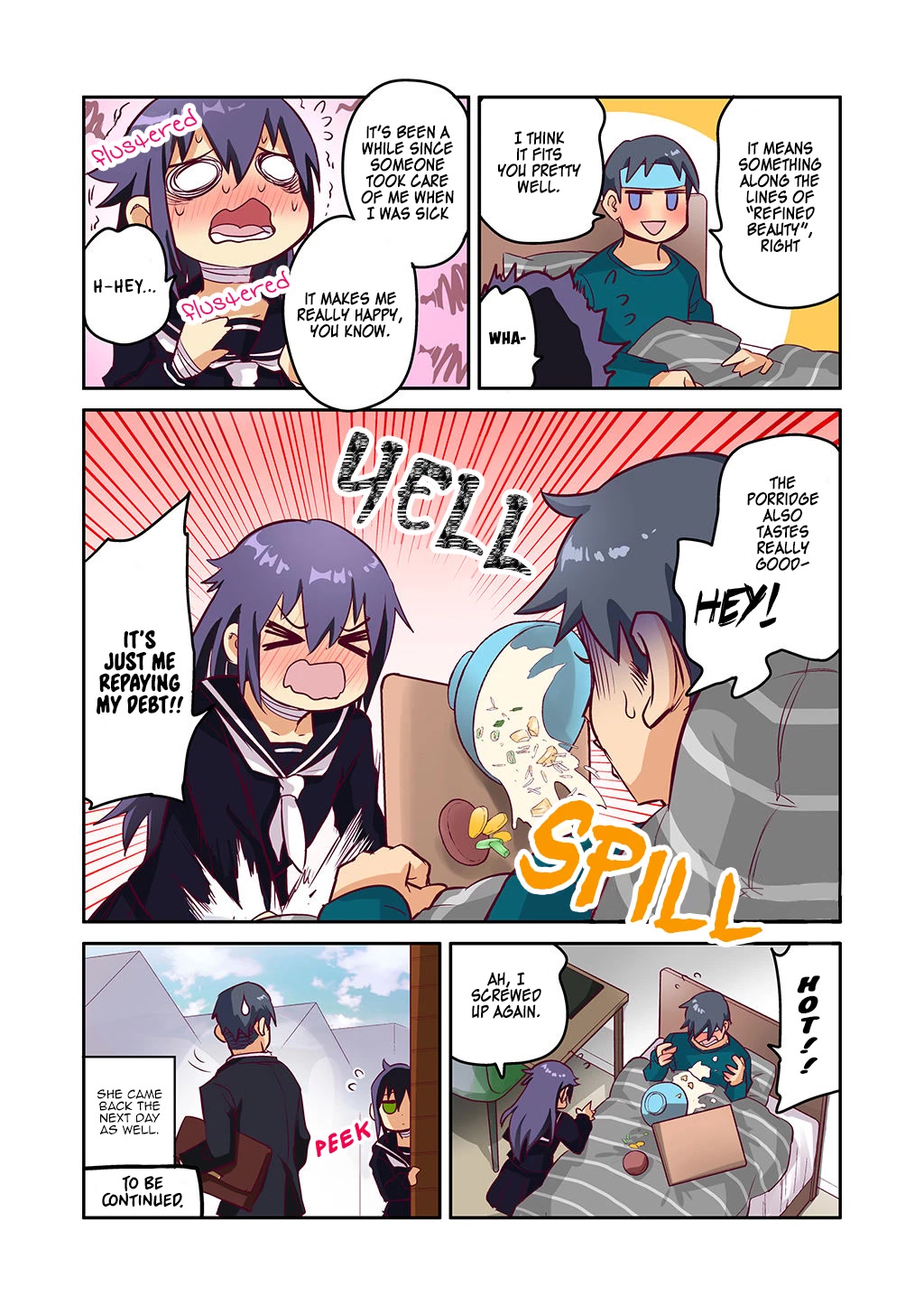 The crow I saved that one time, is just too clumsy for me Chapter 5 page 5 - Chapter 5