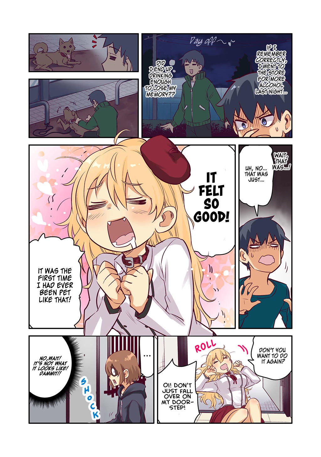 The crow I saved that one time, is just too clumsy for me Chapter 7 page 4 - Chapter 7