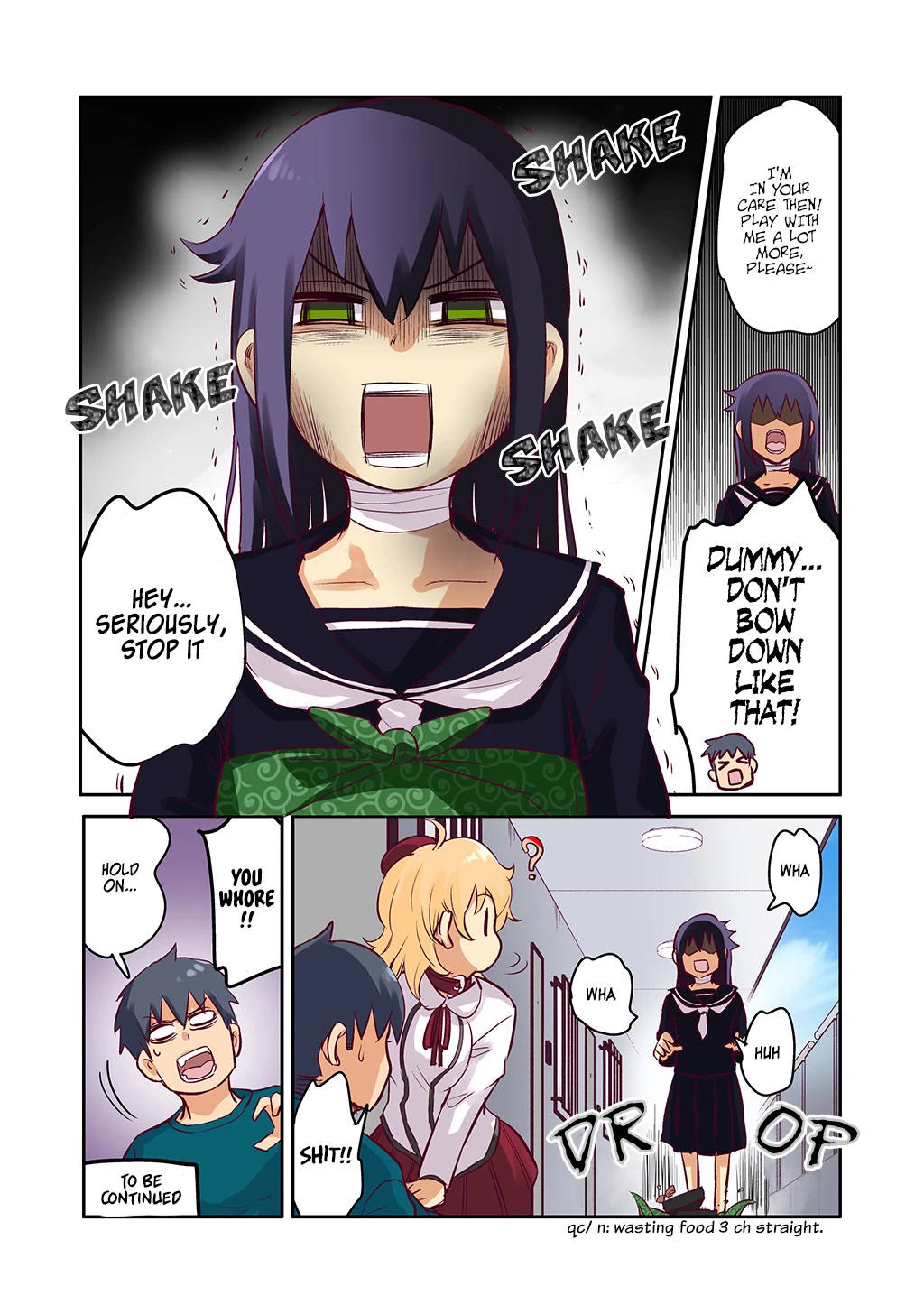 The crow I saved that one time, is just too clumsy for me Chapter 7 page 5 - Chapter 7
