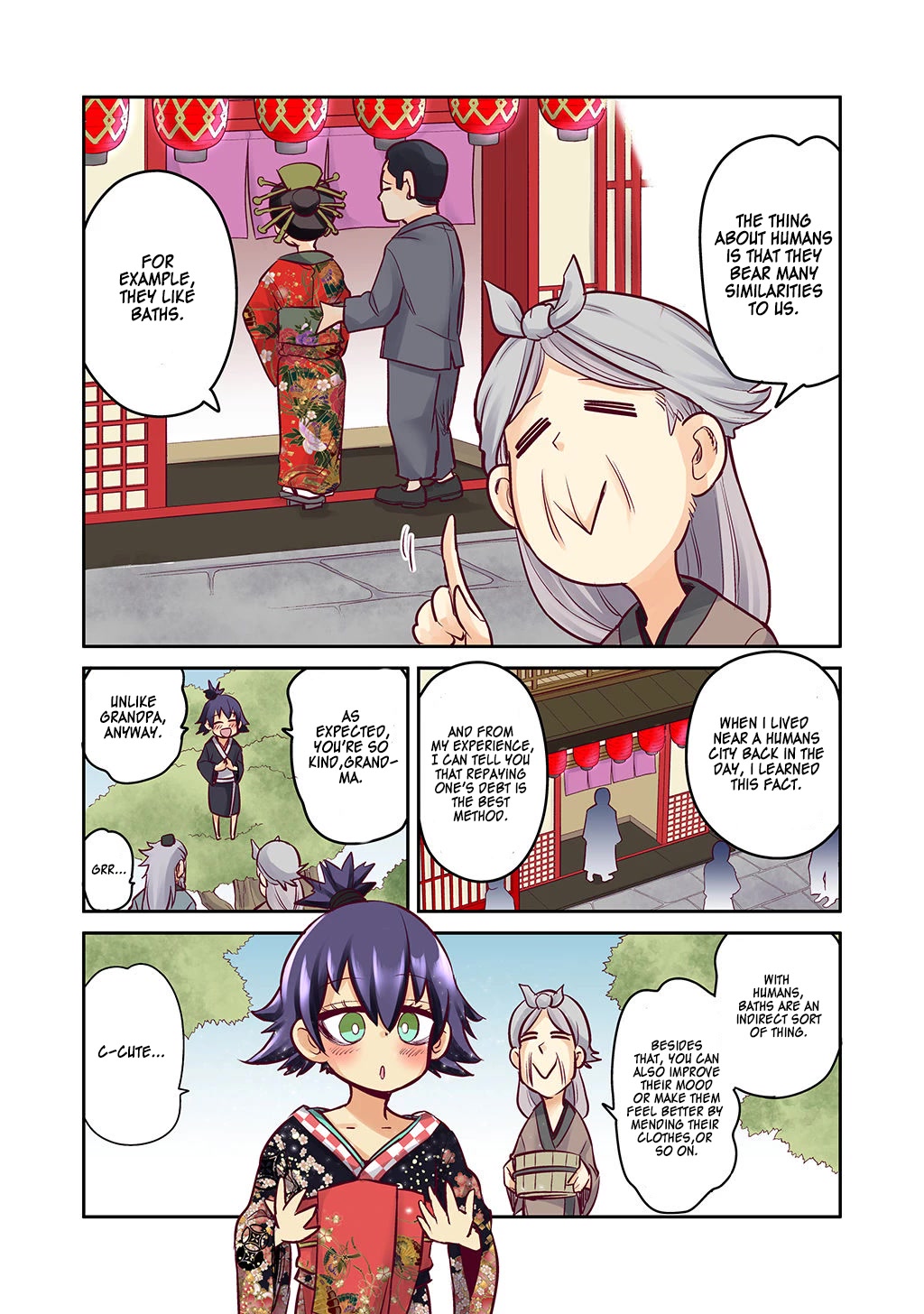 The crow I saved that one time, is just too clumsy for me Chapter 8.5 page 4 - Chapter 8.5: Volume 1 Extra