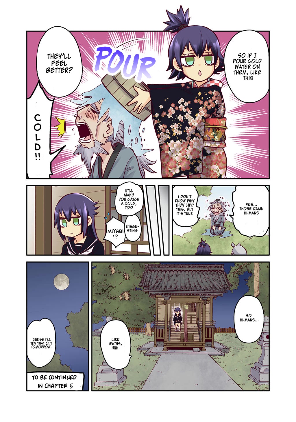 The crow I saved that one time, is just too clumsy for me Chapter 8.5 page 5 - Chapter 8.5: Volume 1 Extra