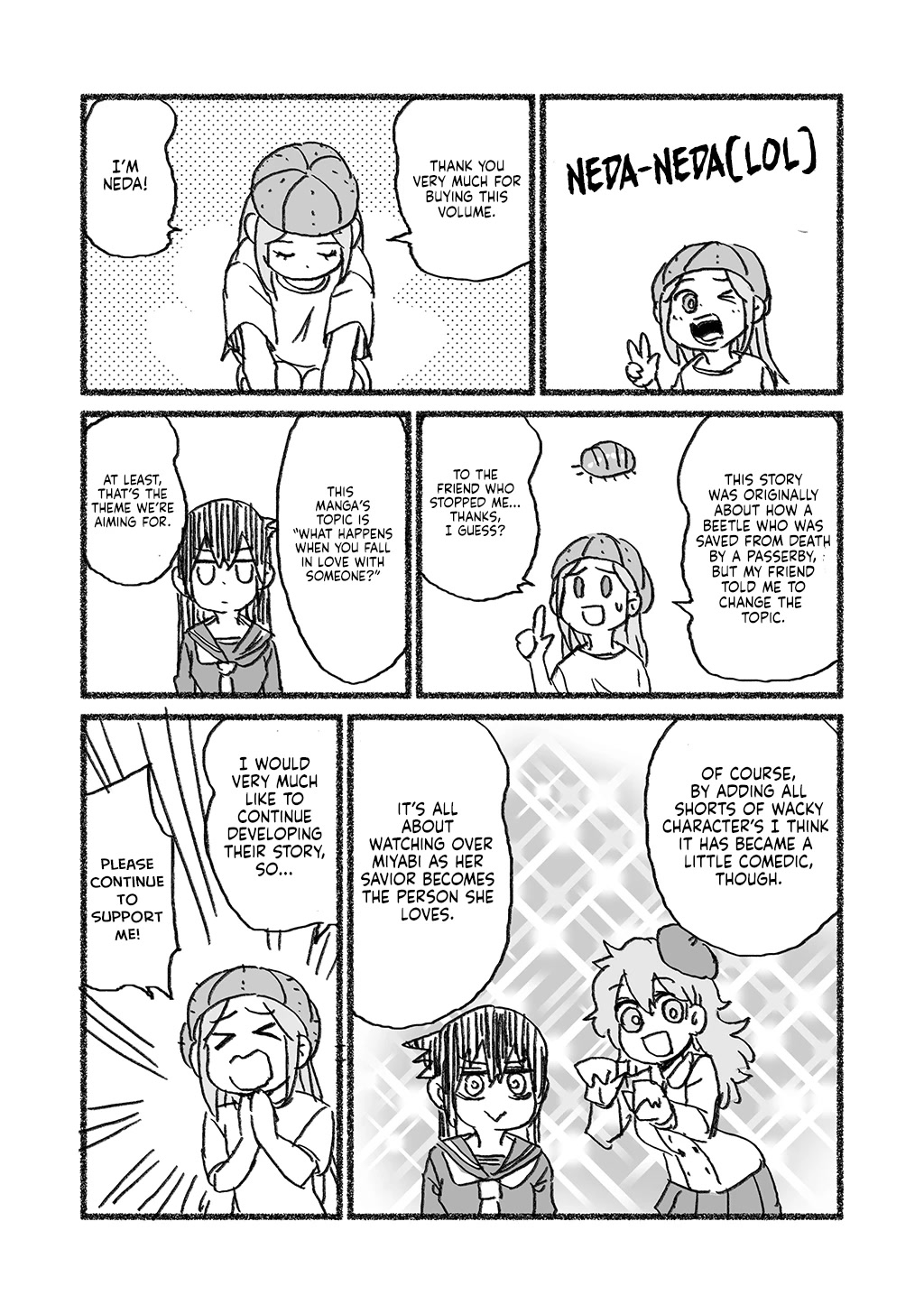 The crow I saved that one time, is just too clumsy for me Chapter 8.5 page 6 - Chapter 8.5: Volume 1 Extra