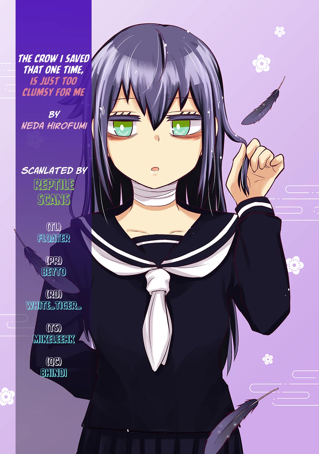 The crow I saved that one time, is just too clumsy for me Chapter 9 page 1 - Chapter 9