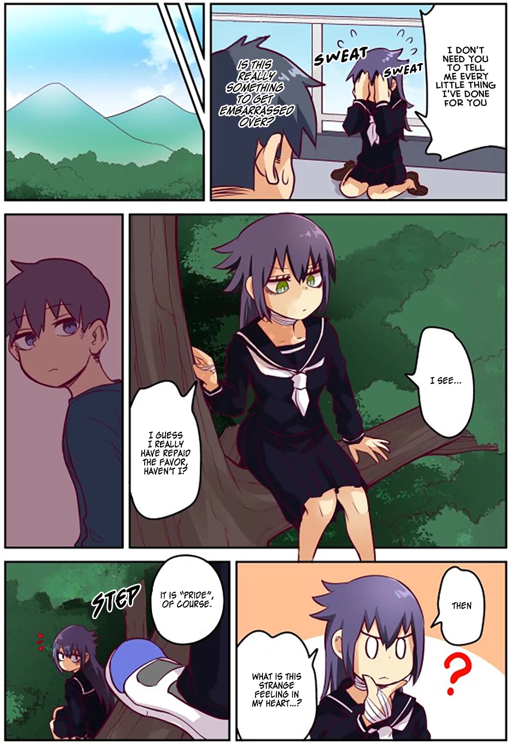 The crow I saved that one time, is just too clumsy for me Chapter 9 page 3 - Chapter 9