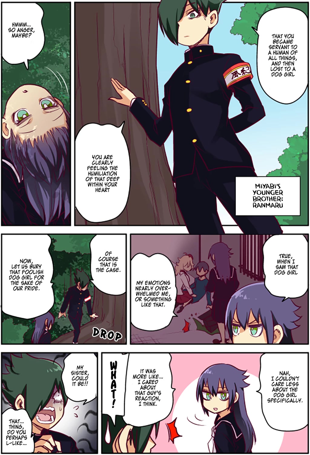 The crow I saved that one time, is just too clumsy for me Chapter 9 page 4 - Chapter 9
