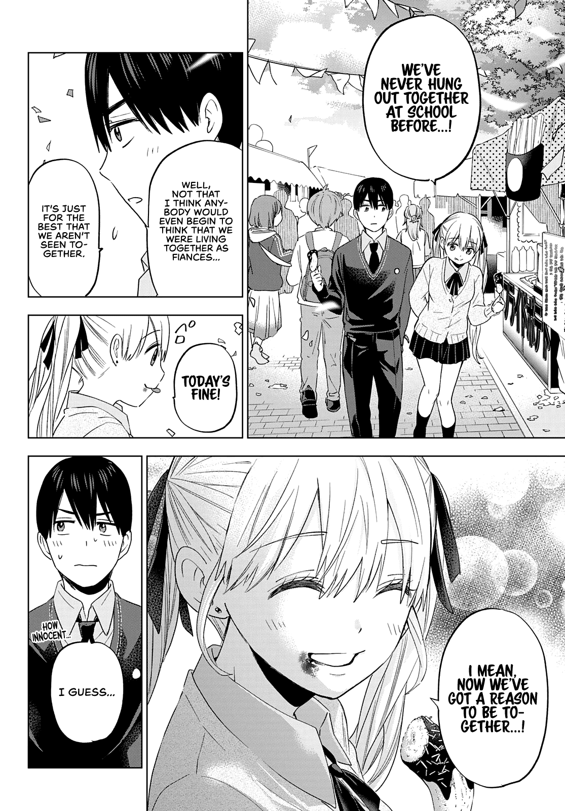 The Cuckoo's Fiancee Chapter 106 page 16 - Chapter 106: I’m Glad I Got To Hang Out With You At School...!