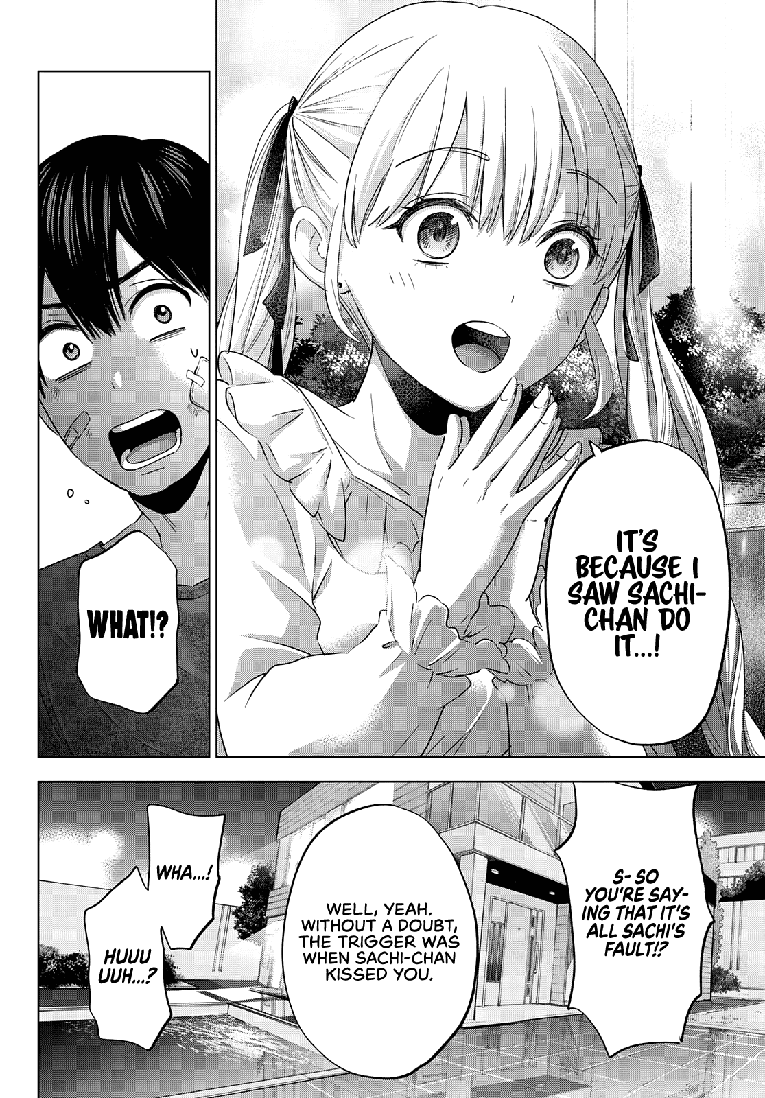 The Cuckoo's Fiancee Chapter 109 page 15 - Chapter 109: Your Face Is Totally Red Right Now, Nagi...