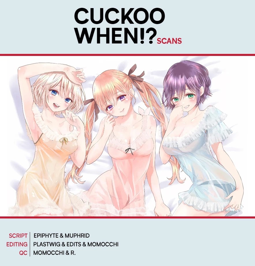 The Cuckoo's Fiancee Chapter 113 page 1 - Chapter 113: I Knew That You Would Understand, Umino-kun.