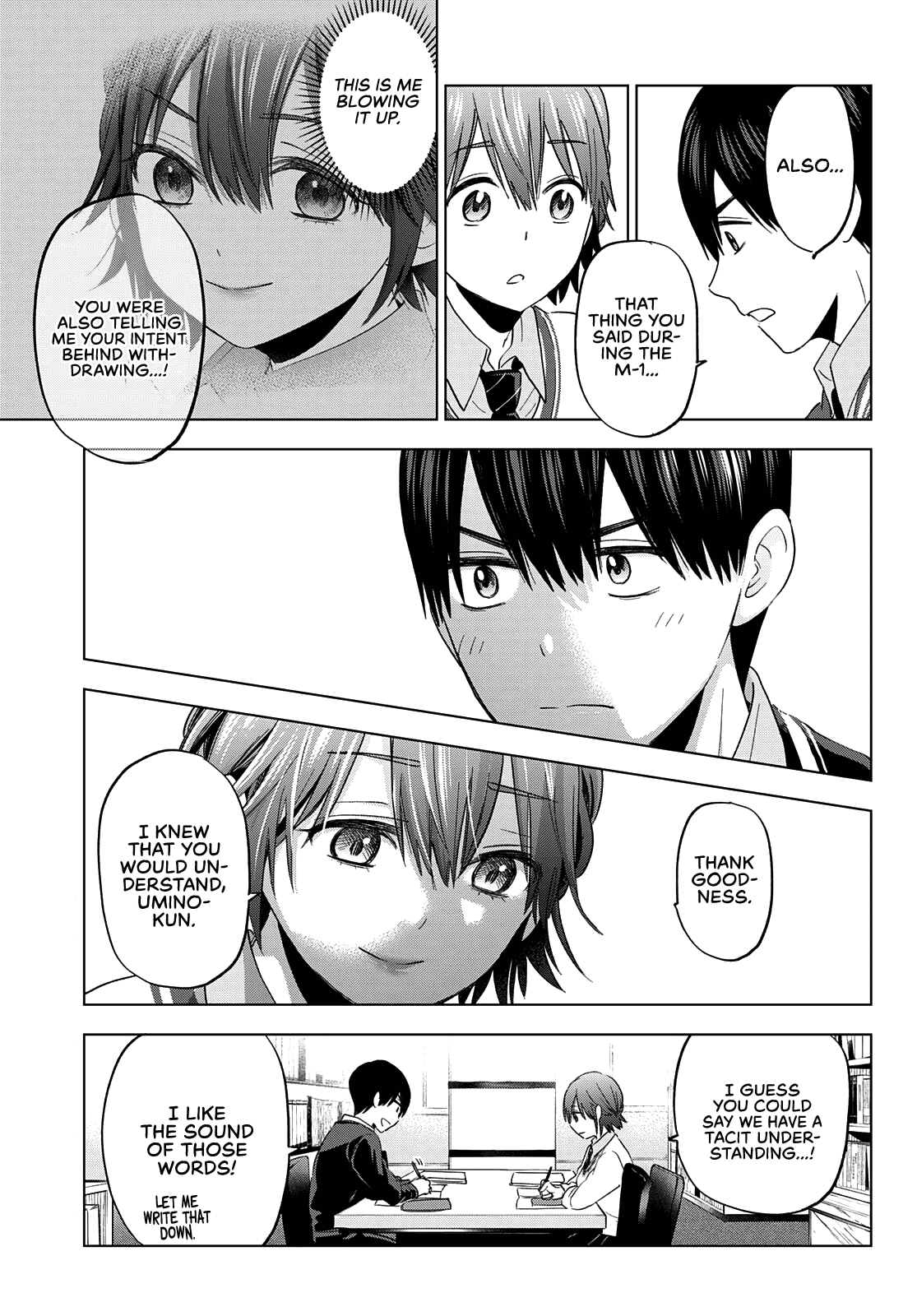 The Cuckoo's Fiancee Chapter 113 page 20 - Chapter 113: I Knew That You Would Understand, Umino-kun.