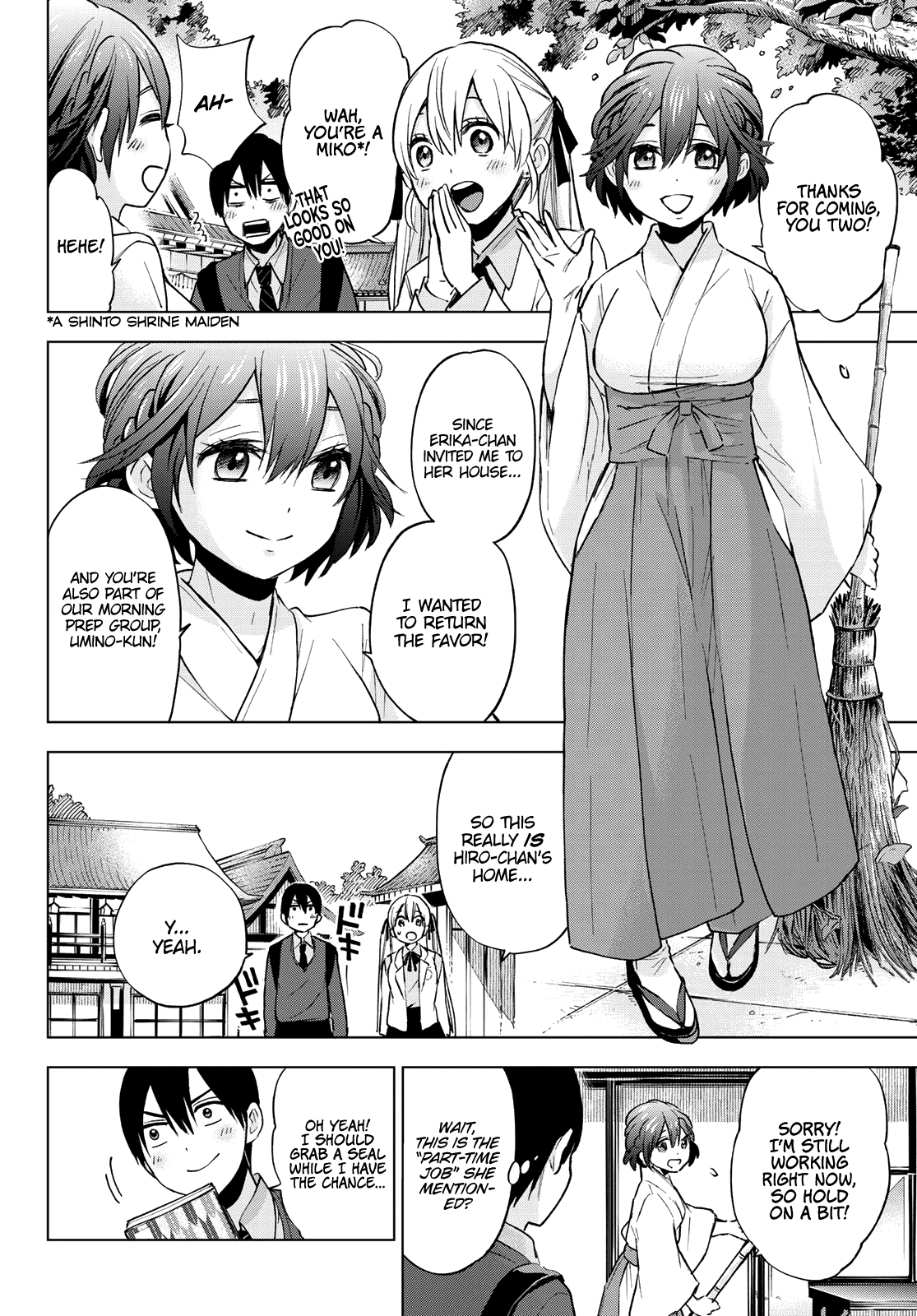 The Cuckoo's Fiancee Chapter 13 page 8 - Chapter 13: I Felt Like You Could Handle It, Umino-Kun