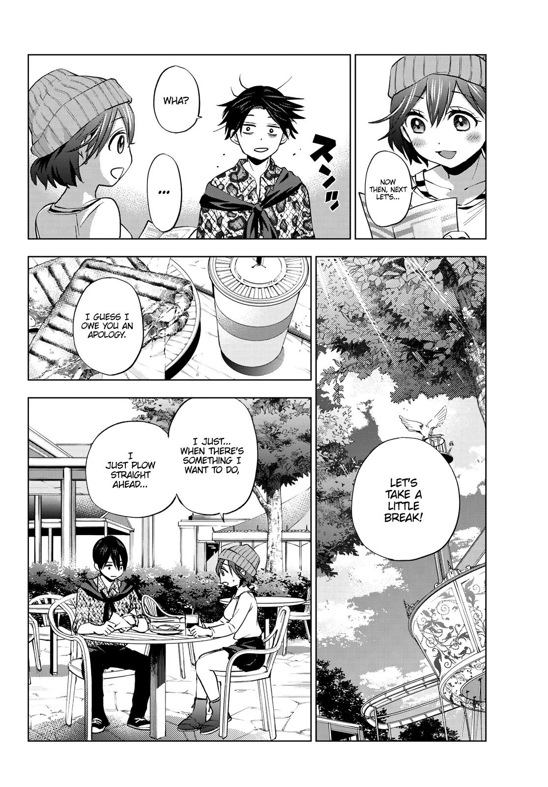 The Cuckoo's Fiancee Chapter 20 page 11 - Chapter 20: Because I Knew You’d Tag Along With Me, Umino-Kun