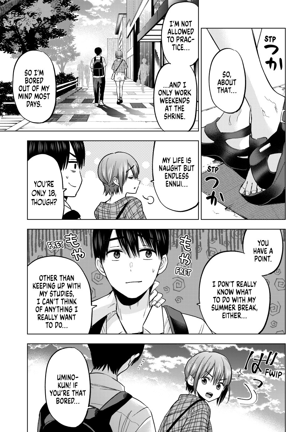 The Cuckoo's Fiancee Chapter 254 page 11 - Chapter 254: You Took the Mock Exam Too, Umino-kun?