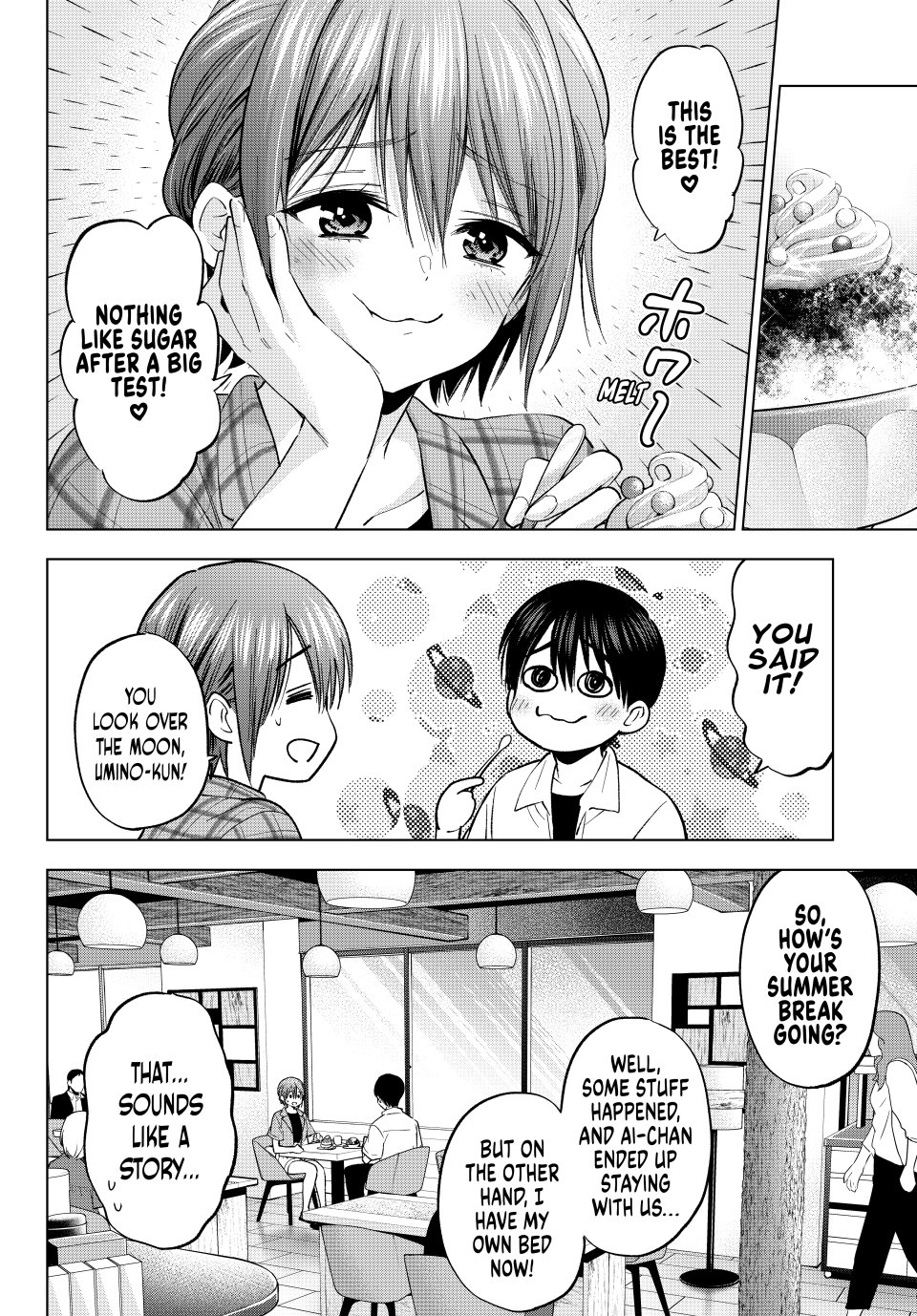 The Cuckoo's Fiancee Chapter 254 page 4 - Chapter 254: You Took the Mock Exam Too, Umino-kun?