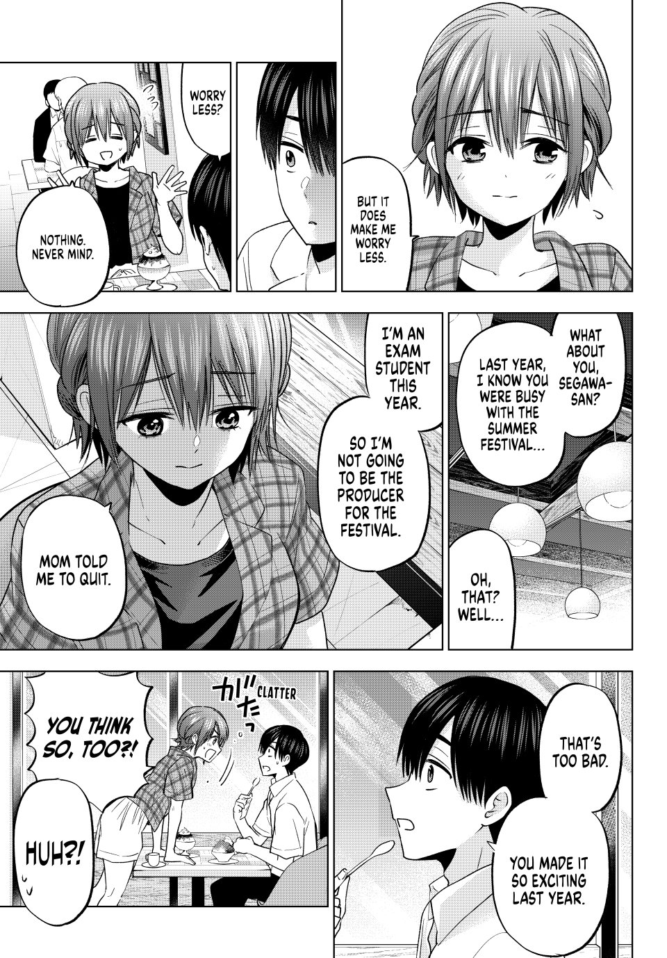 The Cuckoo's Fiancee Chapter 254 page 5 - Chapter 254: You Took the Mock Exam Too, Umino-kun?