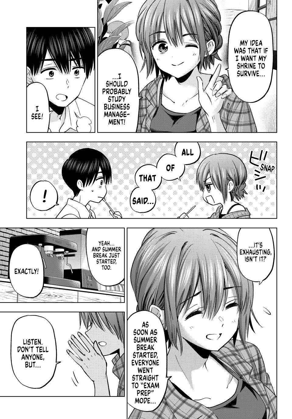 The Cuckoo's Fiancee Chapter 254 page 7 - Chapter 254: You Took the Mock Exam Too, Umino-kun?