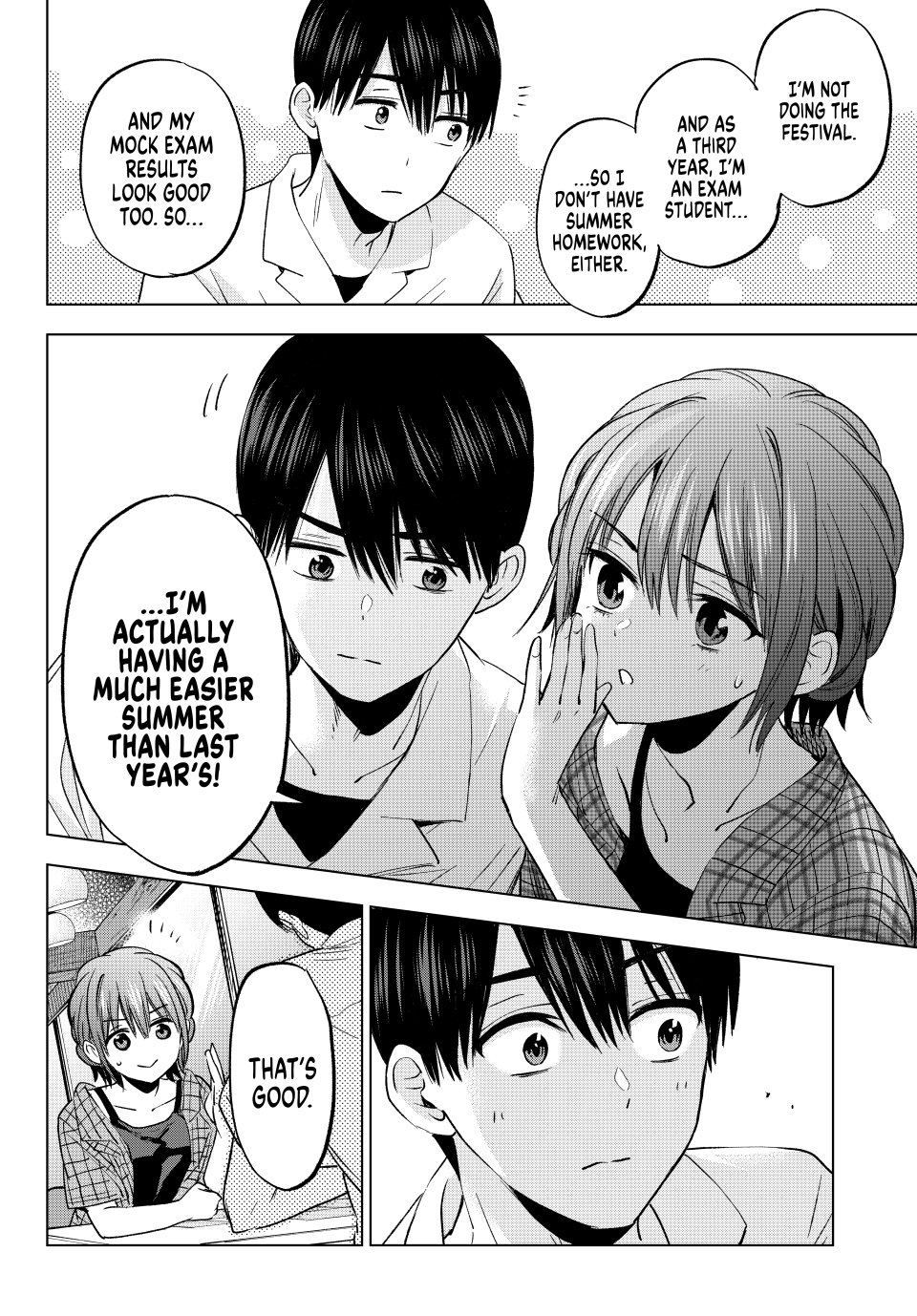 The Cuckoo's Fiancee Chapter 254 page 8 - Chapter 254: You Took the Mock Exam Too, Umino-kun?