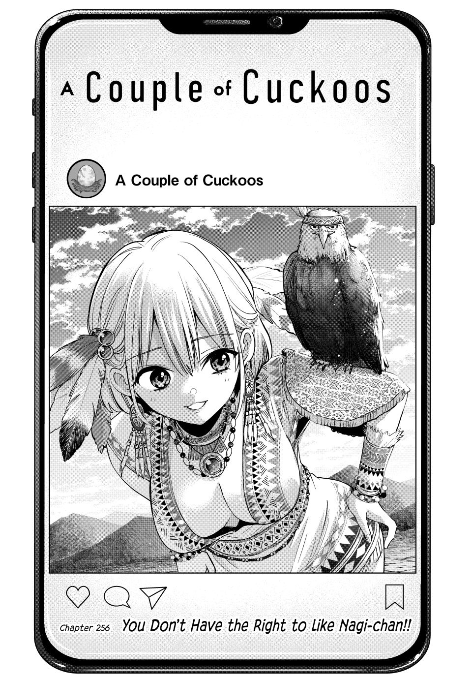 The Cuckoo's Fiancee Chapter 256 page 1 - Chapter 256: You Don’t Have the Right to Like Nagi-chan!!