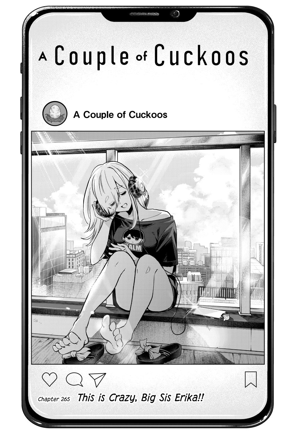 The Cuckoo's Fiancee Chapter 265 page 1 - Chapter 265: This is Crazy, Big Sis Erika!!